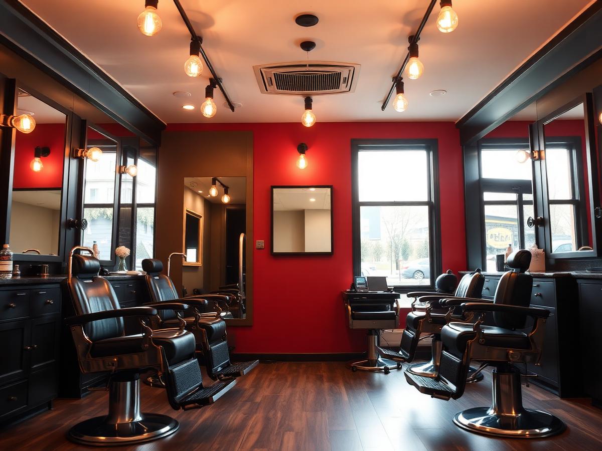 Inside the shop